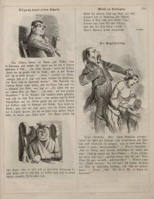 "Tilgung einer alten Schuld" "Die Begeisterung"