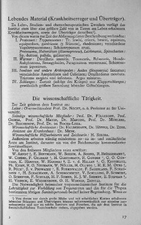 Lebendes Material (Krankheitserreger und Überträger).
