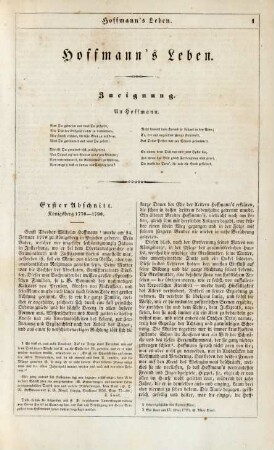 Erster Abschnitt. Königsberg 1776-1796.