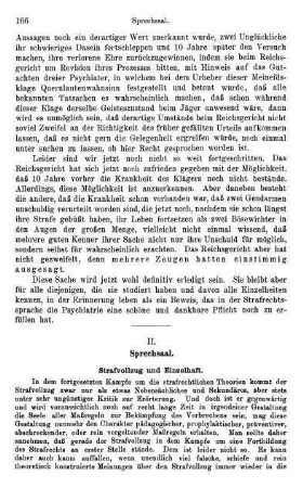 166-172, II. Sprechsaal