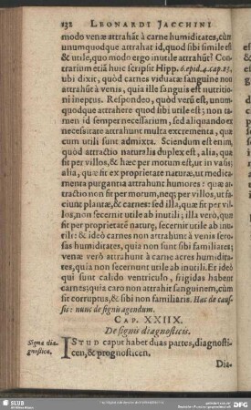 Cap. XXIIX. De signis diagnosticis