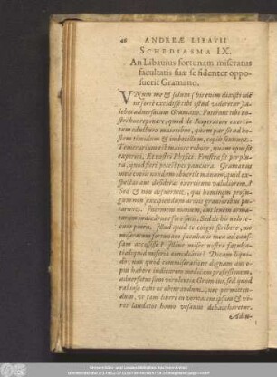 Schediasma IX.