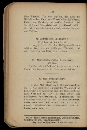 85) Ziegenhain, Fulda, Rotenburg