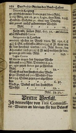 Dritter Vorfall.