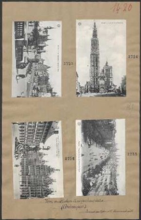 Anvers - La fléche de la Cathédrale