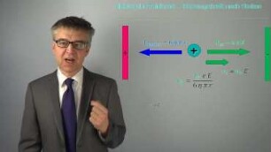 Beweglichkeit und Driftgeschwindigkeit - Wie schnell bewegen sich Ionen im elektrischen Feld?