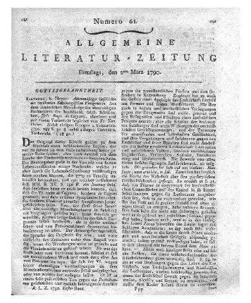 Calmet, Augustin: Ad Claudii Fleury historiam ecclesiasticam Introductio. Tomus 4. Augsburg: Wolff [1789]