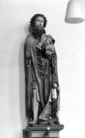 Figur Johannes des Täufers vom ehemaligen Hochaltar