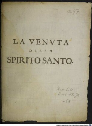 La venuta dello Spirito Santo