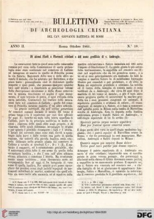 Nr. 10 (Ottobre 1864)
