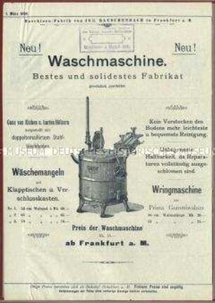 Waschmaschinen und Zubehör
