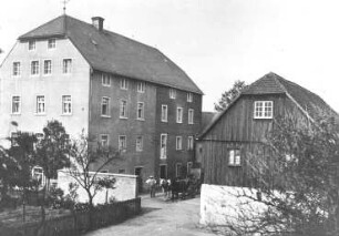 Göda-Dreikretscham. Fischermühle, um 1934, Repro (Bildersammlung Frau Scholze, Fischermühle)