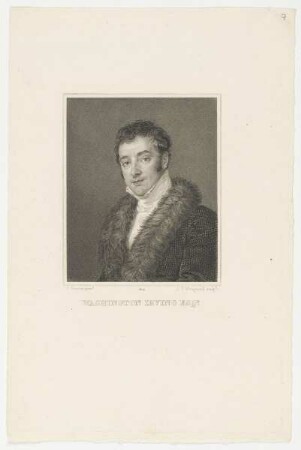 Bildnis des Washington Irving
