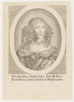 Bildnis der Wilhelmina Ernestina