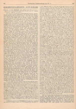687-690 [Rezension] Altaner, Berthold, Patrologie