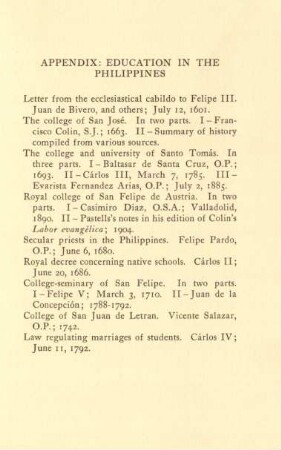 Appendix: Education in the Philippines