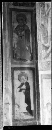 Obergrombach Burgkapelle Sankt Martin Nordwand Wandmalerei