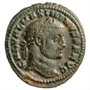 Münze, Follis, 311 n. Chr.