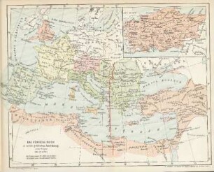 Das Römische Reich in seiner größesten Ausdehnung unter Trajan. (98 - 117 n. Chr.)