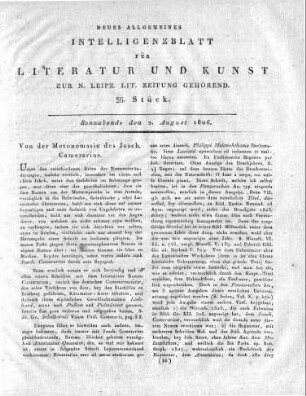 1806-08-02 : 36. Stück