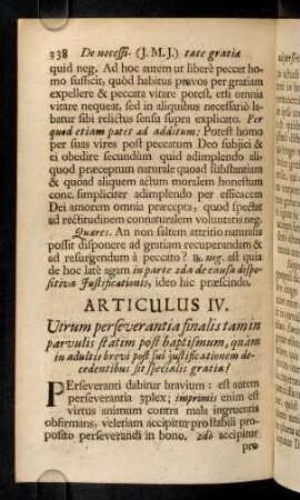 338-349, Articulus IV