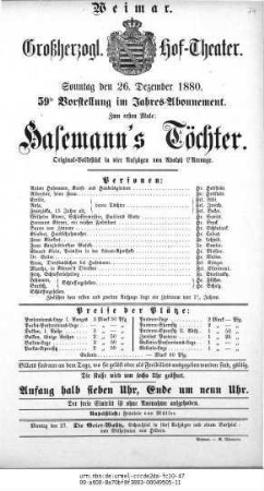 Hasemann's Töchter