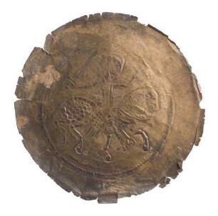 Münze, Brakteat, um 1200