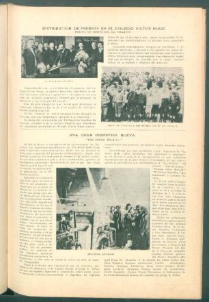 Distribución de premios en el Colegio Victor Hugo : Fiesta en honor del Dr. Charcot