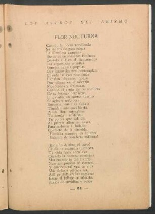 Flor nocturna