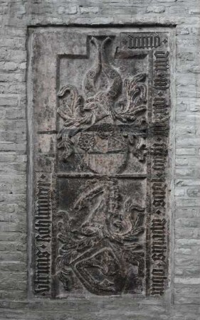 Grabstein für Ulrich Rehlinger, gestorben 1407
