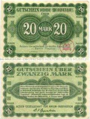 Agfa, 20 Mark