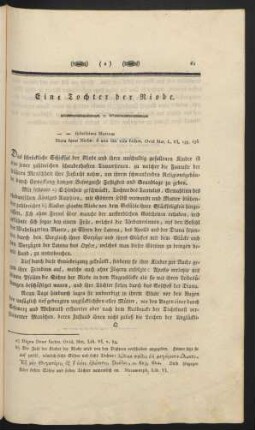 Eine Tochter der Niobe