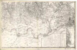 Topographische Karte von dem Herzogtum Berg dem Durchlauchtigster Kurfürsten von Pfalz Bayern und Verweser des Reiches