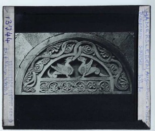 Hamersleben, St. Pankratius : Tympanon