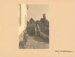 Haus Lauer-Schmalz, Offenbach Umbau: Eingang nach dem Umbau