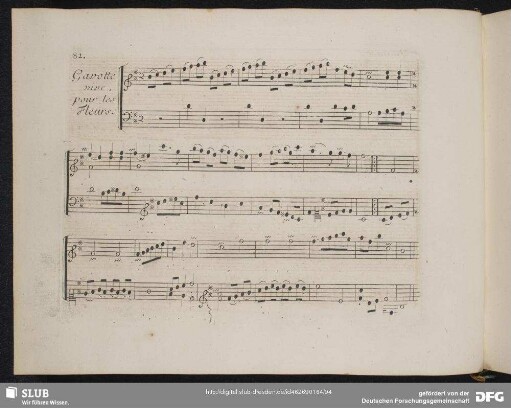 Gavotte vive pour les Fleurs