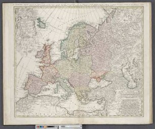 Imperii Romano-Germanici In Svos Statvs Et Circvlos Divisi Tabvla Generalis in Usus Iuventutis erudiendae accomodata