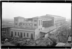 Bau Me 138 Gipsmüllerei, Me 139 Ammonsulfatfabrik, Me 141 Gipslager