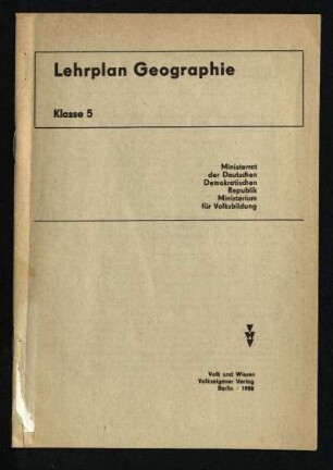 1988: Klasse 5