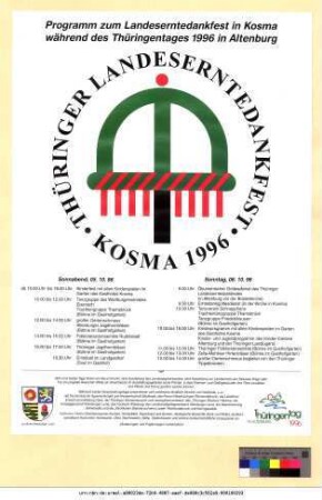 Originaltitel: Thüringer Landeserntedankfest Kosma 1996