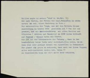Spiller sagte in seinem Brief v. 24.Nov. 46...