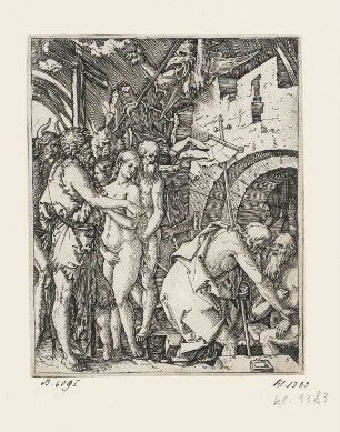 Christus in der Vorhölle, Blatt 26 der Folge "Passion Christi"
