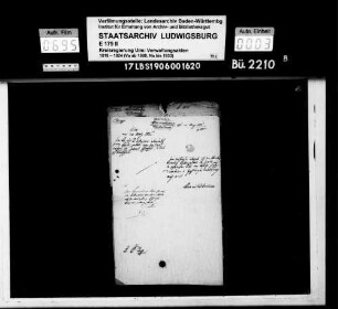 Medizinalvisitation von 1826