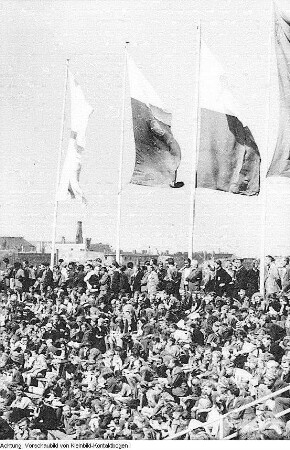 Berlin, 2. Weltfestspiele der Jugend und Studenten, Sportveranstaltung, August 1951