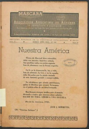 Nuestra América