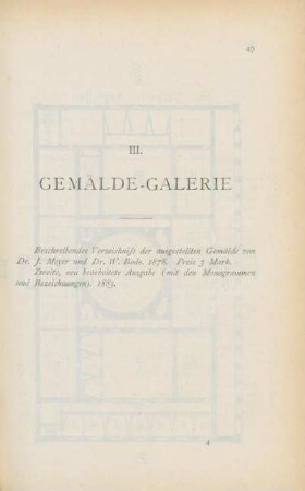III. Gemälde-Galerie