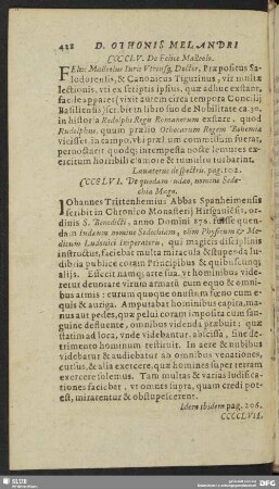 CCCCLVI. De quodam Iudaeo, nomine Sedechia Mago