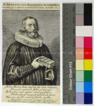 Porträt des evangelischen Theologen Benedict Mauricius