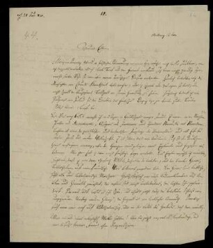Nr. 36: Brief von Karl Otfried Müller an seine Eltern, Ohne Ort, 21.6.1820