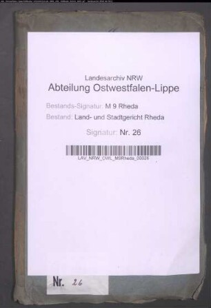 Acta voluntaria (Protokolle der freiwilligen Gerichtsbarkeit), Vol. III